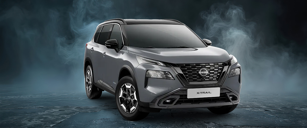 zu sehen: Nissan X-Trail in Grau