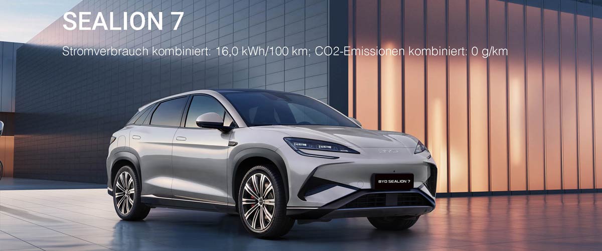 Bild zeigt den BYD Sealion 7
